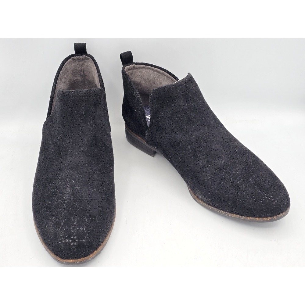Dr. Scholl's Women's Rate Ankle Bootie Black Sz 9.5 W Wide - Used Excellent